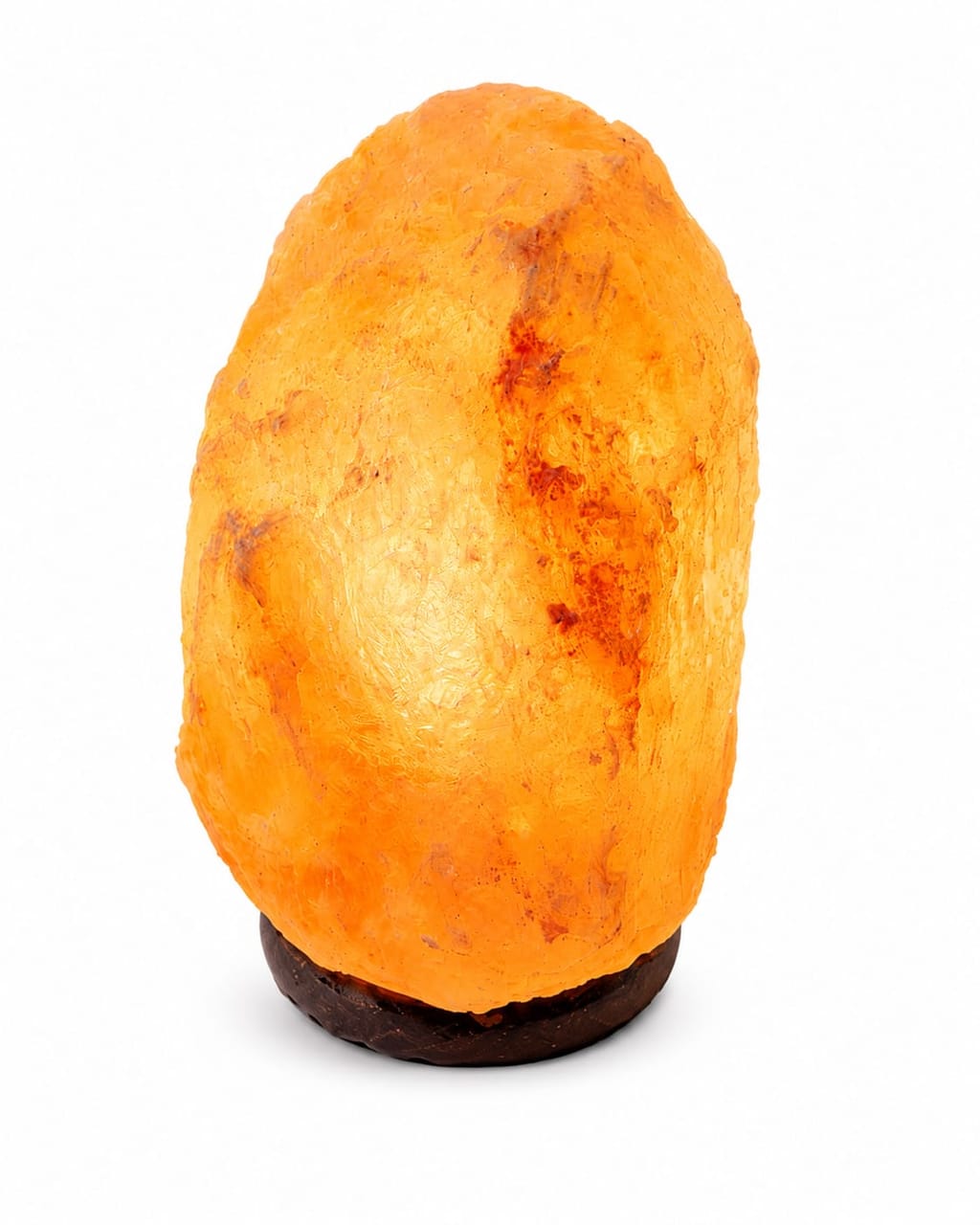 Lámpara de sal del Himalaya naranja
